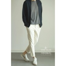 스톤아일랜드 면밴딩 팬츠 (국내배송)