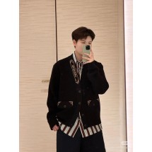 루이비통 25SS 커스텀 다이 자수 울 가디건 (정품급 해외배송)
