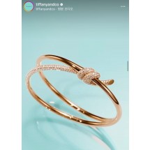 티파니앤코 더블 로우 다이아 힌지드 뱅글 (국내배송)
