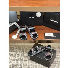 샤넬 벨크로 샌들 슬리퍼 (해외배송)