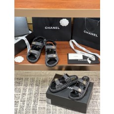 샤넬 벨크로 샌들 슬리퍼 (해외배송)