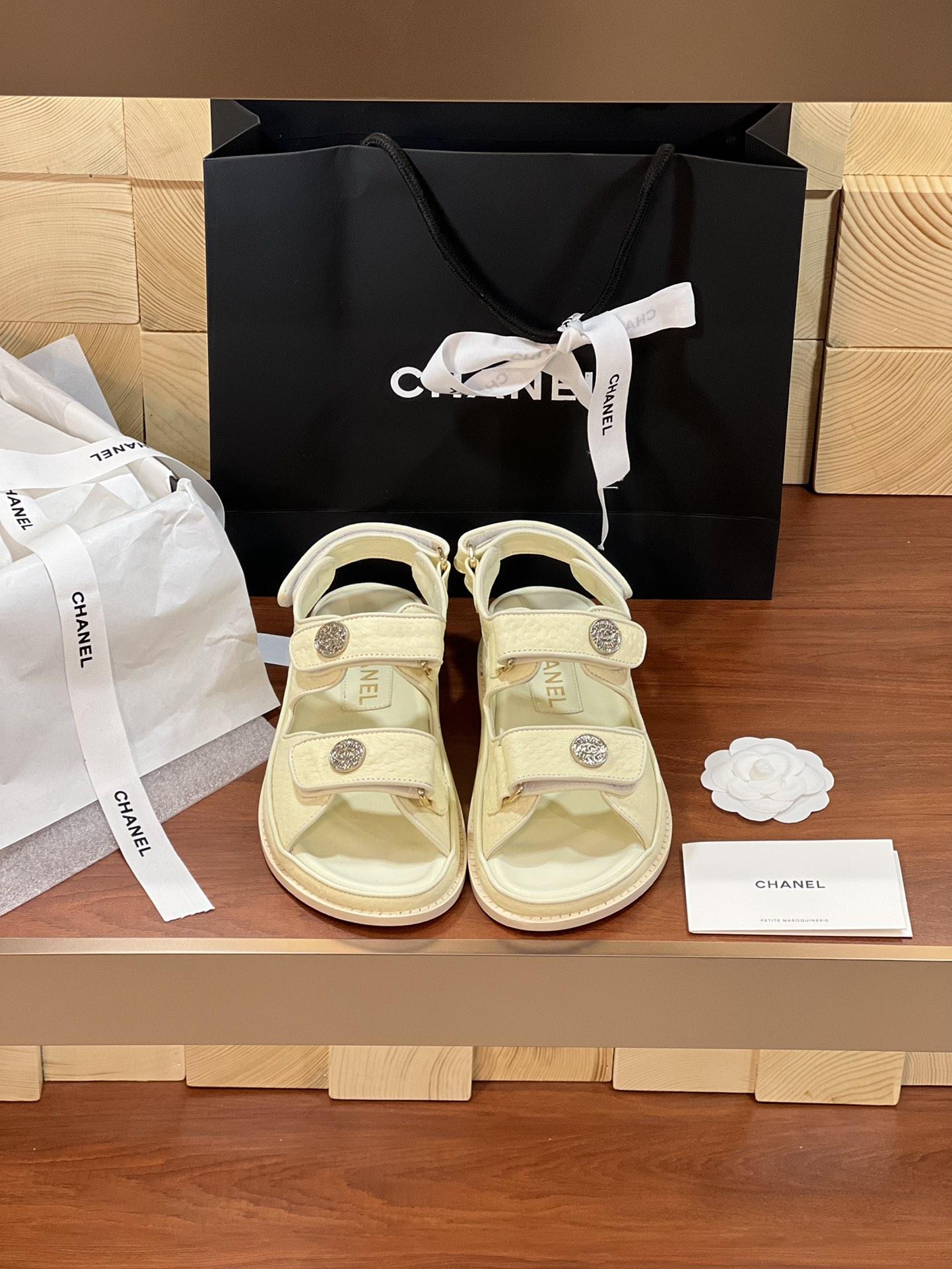 샤넬 벨크로 샌들 (해외배송)