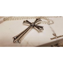 크롬하츠 925실버 십자가 팬던트 목걸이 (국내배송)