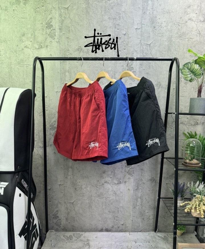 스투시 자수 나일론팬츠  (국내배송)