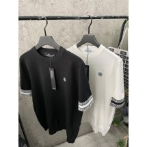 스톤아일랜드 팔패색 카라니트반팔 (국내배송)