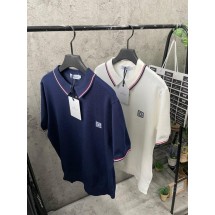 몽클레어 카라 니트반팔 (국내배송)