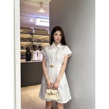 루이비통 클래식 자카드 드레스 (해외배송)